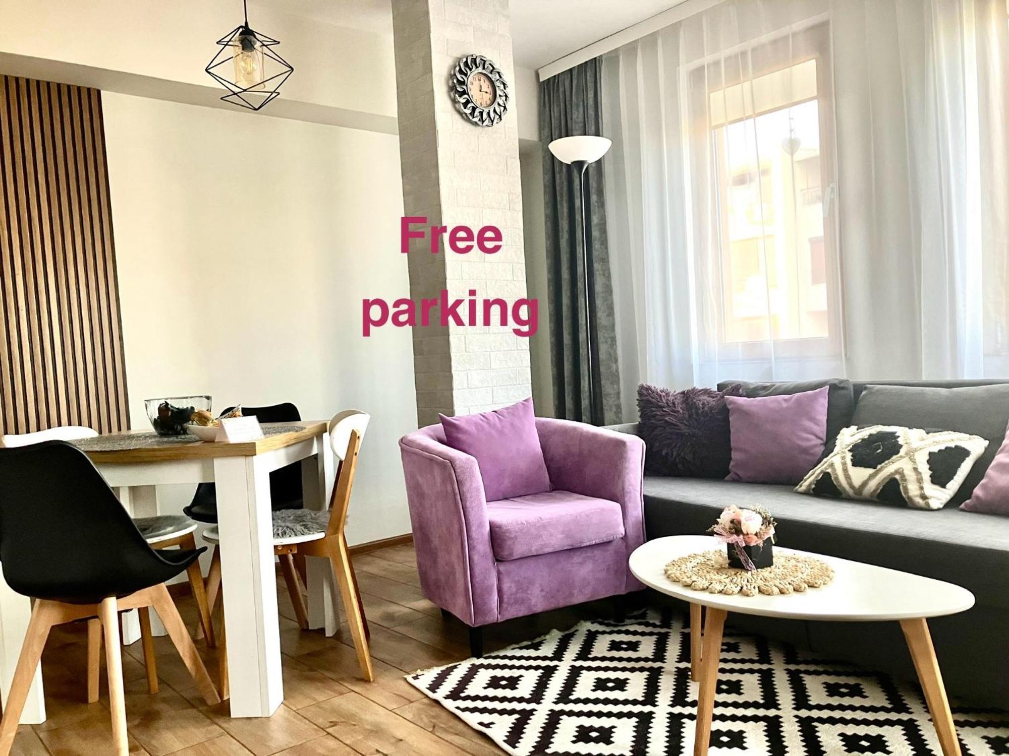 Joy Apartment Burgas Center Private Parking Exterior foto